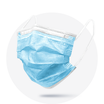 Surgical Mask ASTM Level 3, (Box of 50), Size: Small